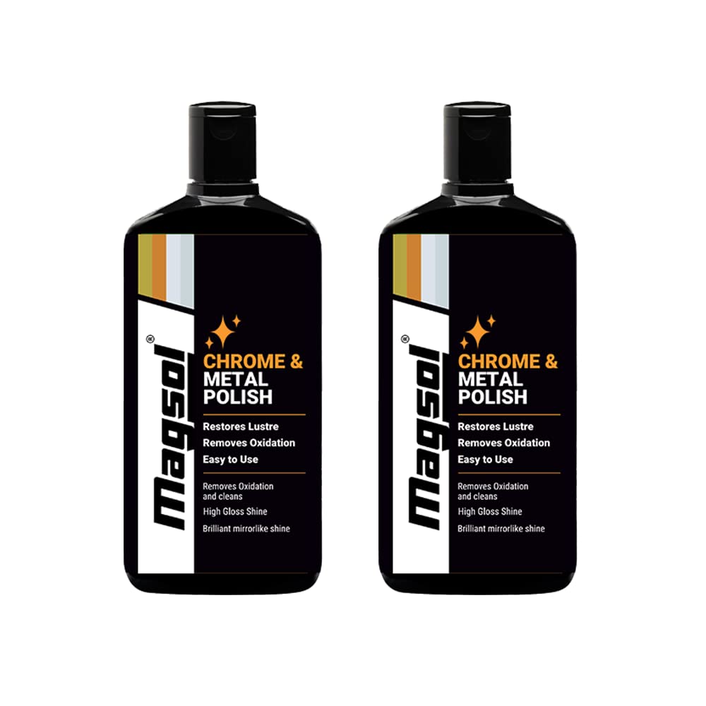 Magsol Chrome & Metal Polish Chrome, Copper, Brass, Bronze, Gold