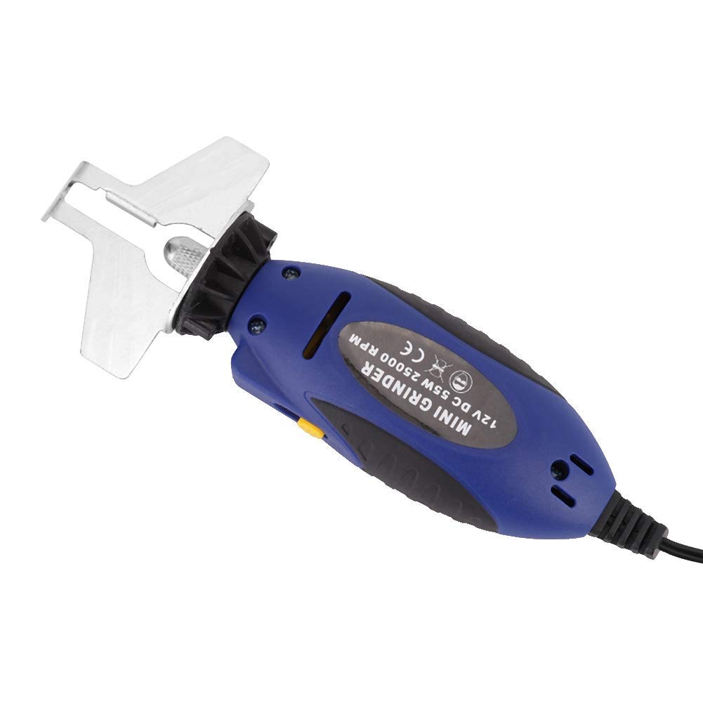 Mini Affilatrice per Motoseghe, Affilacatene Per Motosega Affilacatena Per Motosega 12V, Frese a Mano Elettriche per Smerigliatrici per File di Macchine Affilatrici