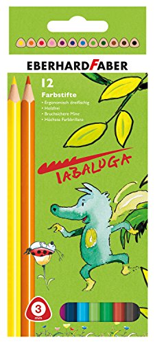 Preisvergleich Produktbild Eberhard Faber 511416 - Buntstift dreiflächig, Tabaluga, 12er Set