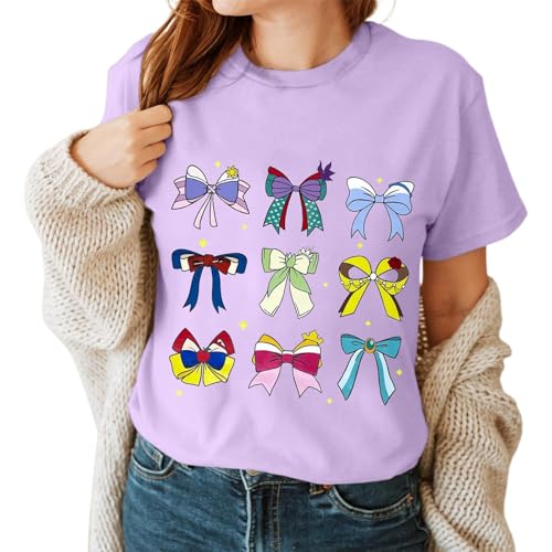 T-shirts d'anniversaire pour femmes, t-shirt Happy Birthday, fête d'anniversaire, t-shirt festival, bracelets en tissu imprimé, lilas, XL T-shirts d'anniversaire pour femmes, t-shirt Happy Birthday, fête d'anniversaire, t-shirt festival, bracelets en tissu imprimé, lilas, XL