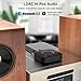 1Mii B06S+ Bluetooth 5.2 Receiver, HiFi Bluetooth Audio Adapter w/LDAC, aptX HD & aptX Low Latency, Long Range Hi-Res Audio with Volume Control, 3.5mm & RCA outputs, Easy Setup for Home Stereo System
