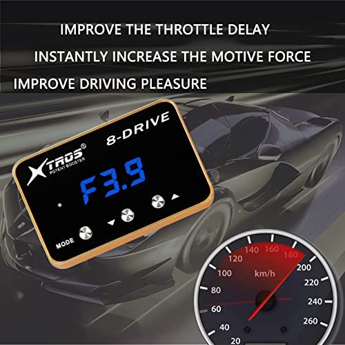 Electronic Throttle Response Controller WAK-711 for Honda Civic Accord City CR-V Fit Jazz Brio Odyssey Vezel/HRV,Sport Racing Throttle Accelerator Booster