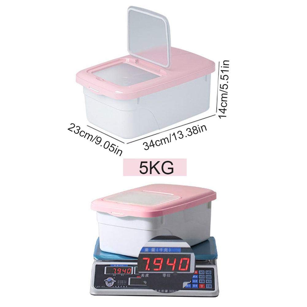 Buy Goglor Rice Container, 5 KG Rice Storage Flour Storage Container