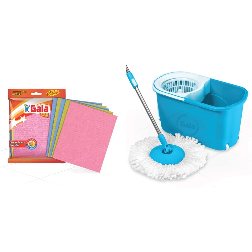 Gala Sponge Wipe for Kitchen 5 Pcs Pack (Multipurpose) (148995)