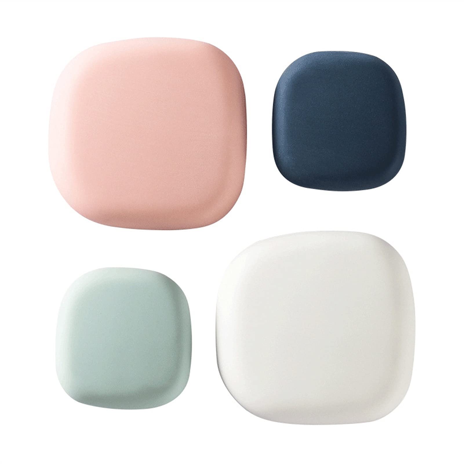 Wedges, 4pcs Strong Sticky Door Pads Anti-Collision Mini Crash Mute Doorknob Wall Noise