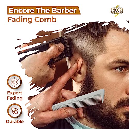 Peine Tapered Fading para barberos y estilistas, pack de 3 miniatura 5