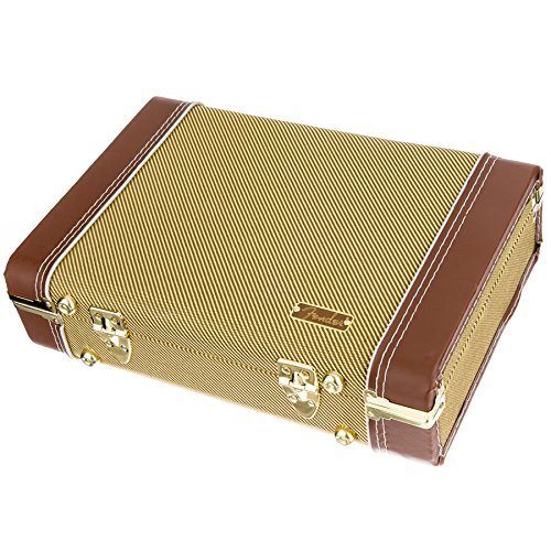 Harmonicas FENDER VALISE HARMONICA MISSISSIPI CASE – TWEED Ms blues harp - Les Beatles, Paul McCartney, John Lennon, RIngo Starr, George Harrison Harmonicas FENDER VALISE HARMONICA MISSISSIPI CASE - TWEED Ms blues harp – Image 3