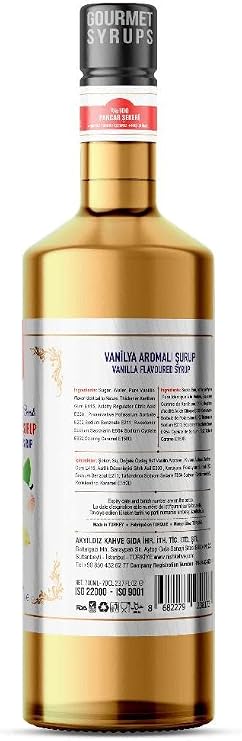 Nish Vanilla Flavored Syrup 700 Ml