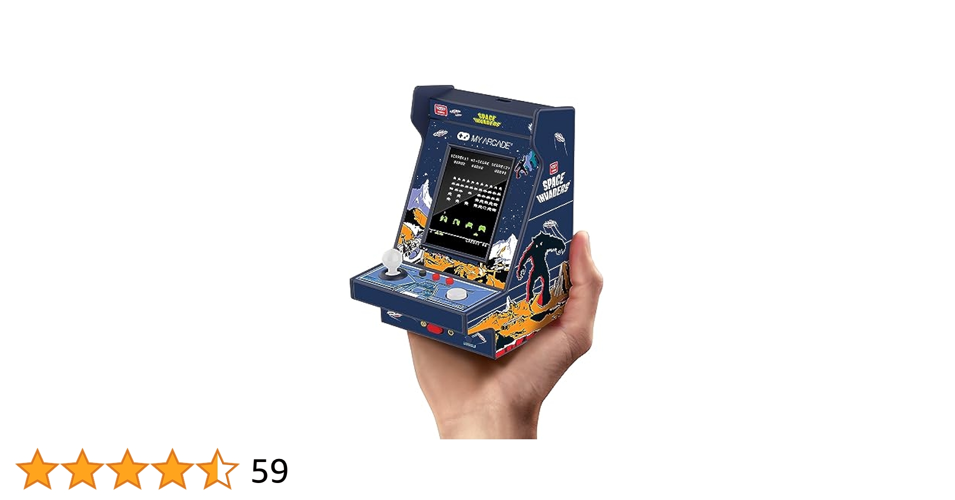 Amazon.co.jp: My Arcade スペース インベーダー : 4.8インチ