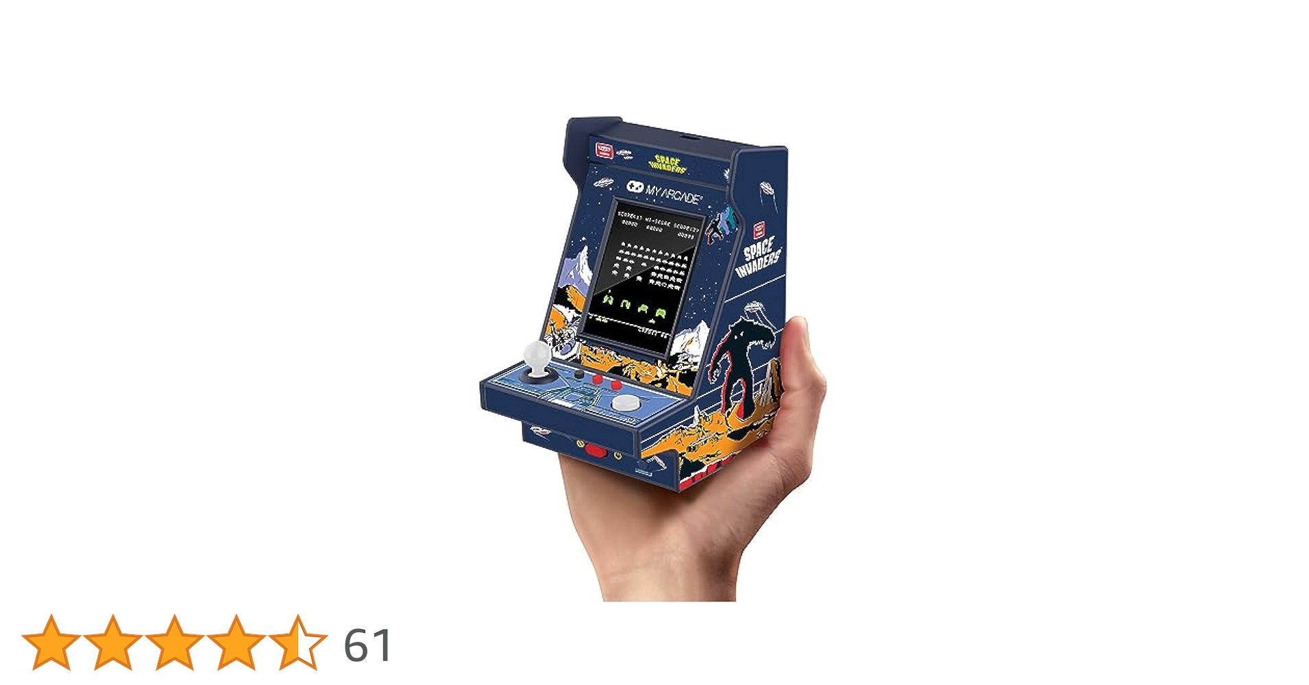 Amazon.co.jp: My Arcade スペース インベーダー : 4.8インチ