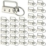 Matériau de Haute Qualité : Matériels de porte clés est fabriqué en fer métallique de haute qualité, qui est robuste et durable, pas facile à déformer ou à casser, et a une longue durée de vie. La surface du clip de queue porte-clés est galvanisée, lisse et sans bavures, et peut être utilisée en toute confiance