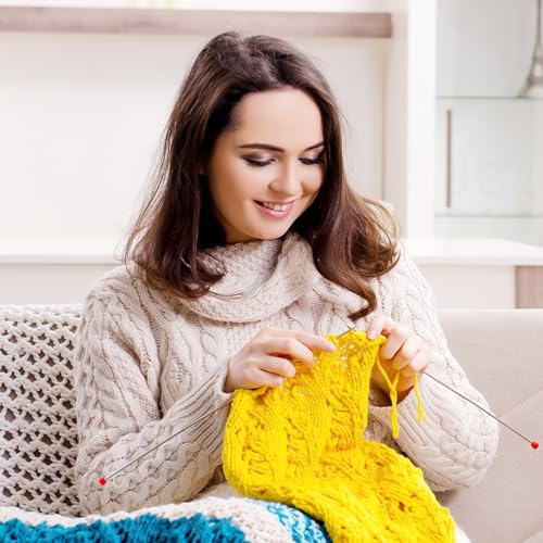 MIDELONG Acrylic Yarn Knitting Wool Crochet Yarn, 12 Colors Mini Craft Yarn Soft Yarn DIY Yarn Crochet Beginner Kit for Adults Handicraft Knitting Crochet Crafts Projects, Pack of 12 - Thumbnail 3