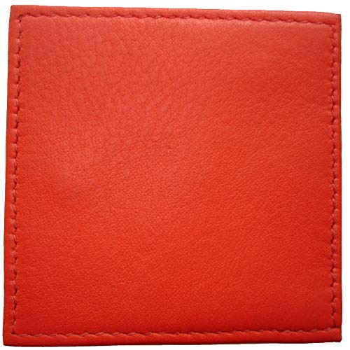 Preisvergleich Produktbild Josephine Osthoff Handtaschen-Manufaktur Leder Geldbörse Caré - Rot - mit Wiener Schachtel handgefertigter Geldbeutel Münzbox Portemonnaie