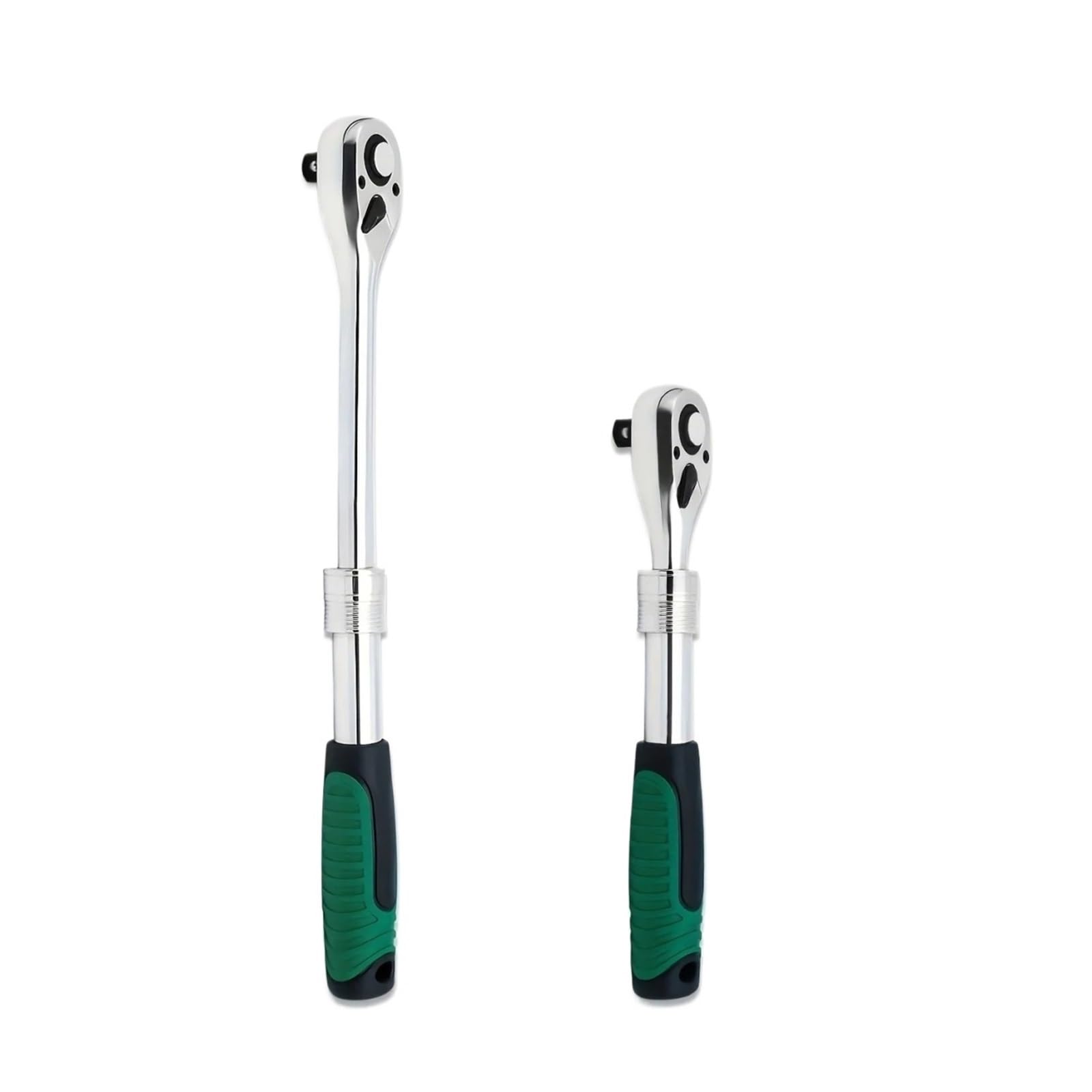 Oashyuer 3-8 225-325Mm Torque Wrenches Drive Socket Ratchet Set Extendable Handle Wrench Quick-Release Reversible Gear Torque Spanner Mechanical Tools Torque Wrench(3-8 225-325Mm)