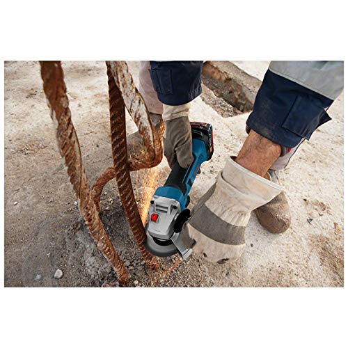 Bosch Professional 18V System Akku Winkelschleifer GWS 18-125 V-LI (Leerlaufdrehzahl: 10.000 min-1, Scheiben-Ø: 125 mm, ohne Akkus und Ladegerät, im Karton) – Bild 6