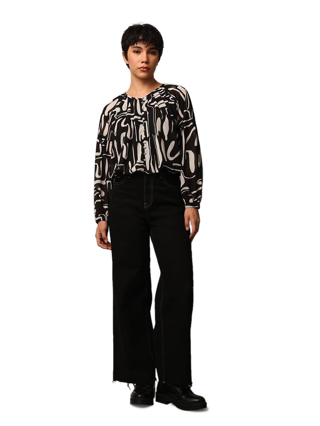 only Women's Regular Fit T-Shirt-picture-11