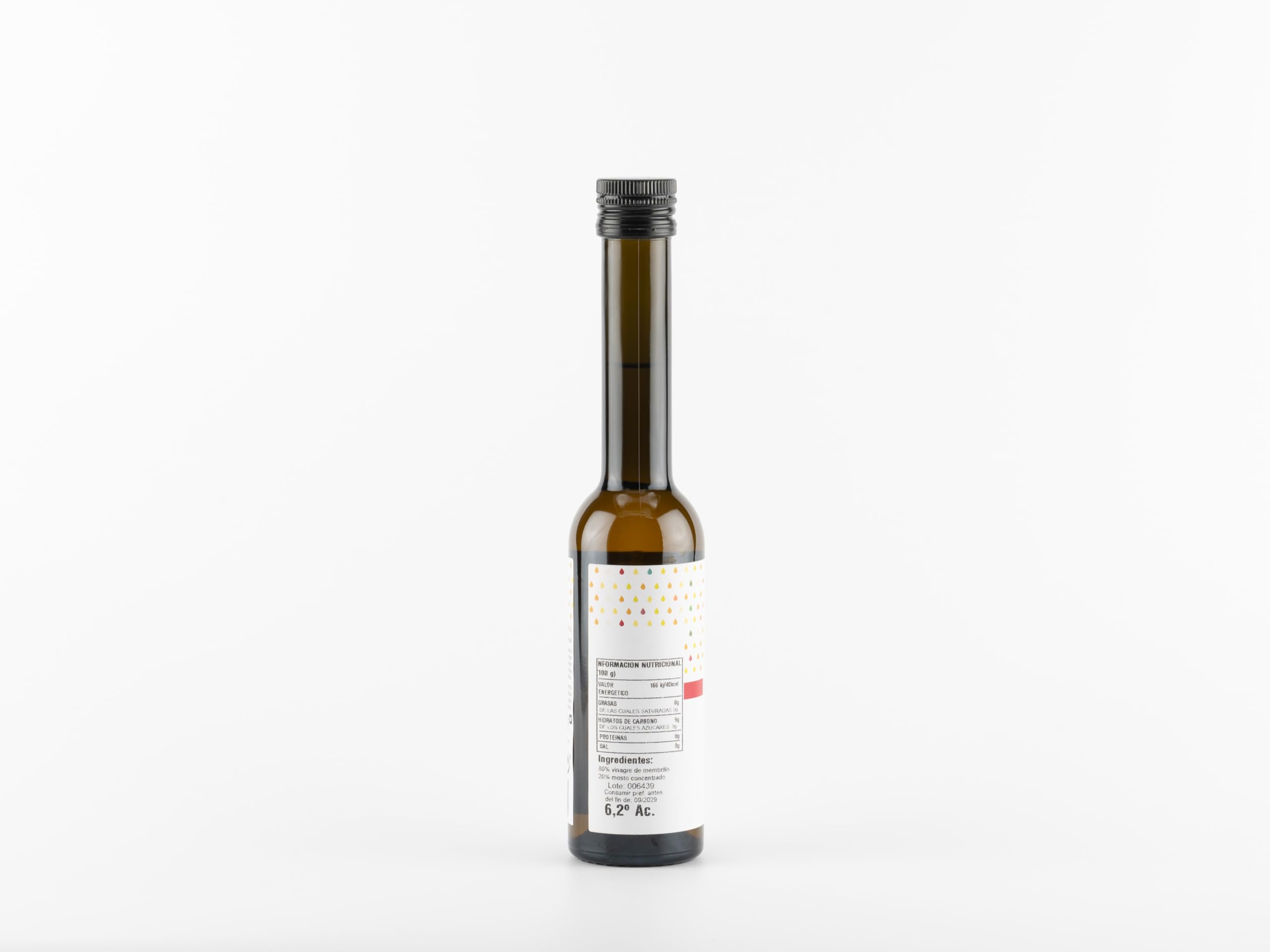Parqueoliva Vinagre Dulce de Membrillo Orgánico Gourmet 250 ml