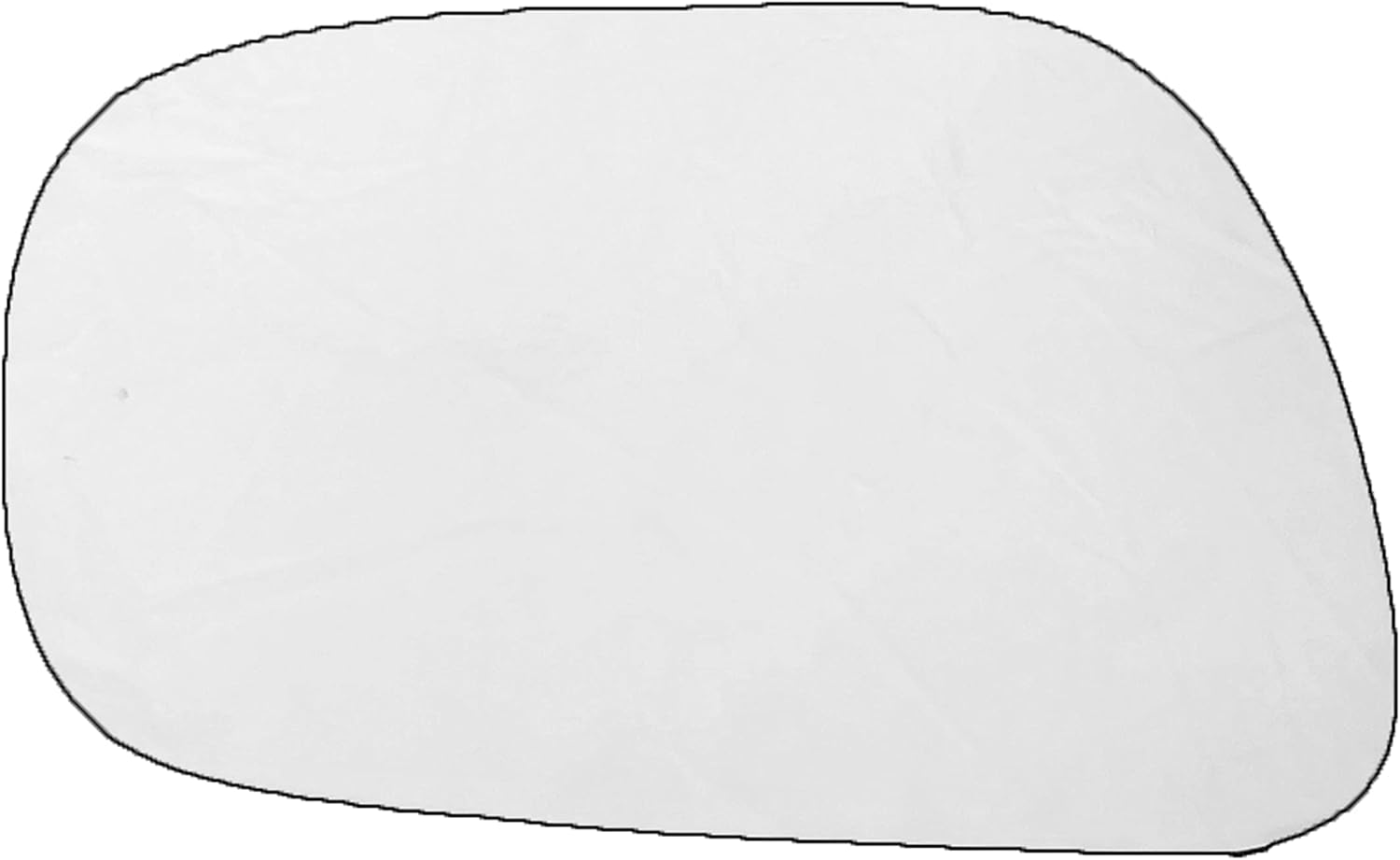 Left Driver Side Mirror Glass for 2002 2003 2004 2005 2006 Toyota Camry Sedan No Backing Plate Flat Including Adhesive US Built. Replacement For 87961AA080 | TO1324100