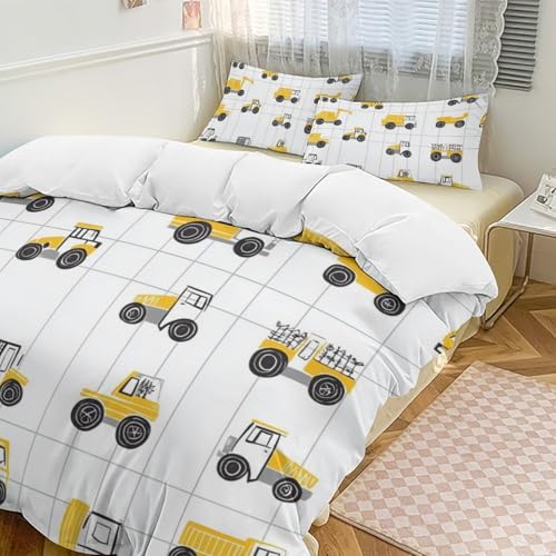 Parure de lit en microfibre douce premium avec finitions soignées - 3