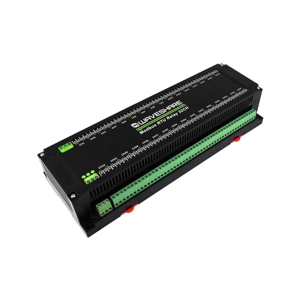 Amazon.co.jp: Modbus RTU 32-Ch リレーモジュール RS485
