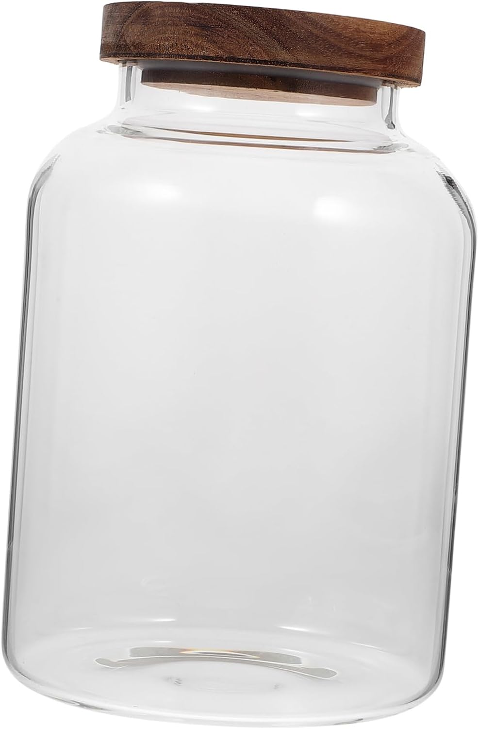 OUNONA Multi Functional Food Storage Jar with Cover Airtight Canister for Tea Candy Grains Snacks Easy to Clean Sealing Container for Home Use