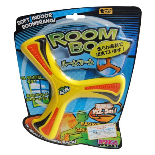 ラングスジャパン(RANGS) ルームブーム イエロー 室内用ブーメラン 飛距離約2.5m