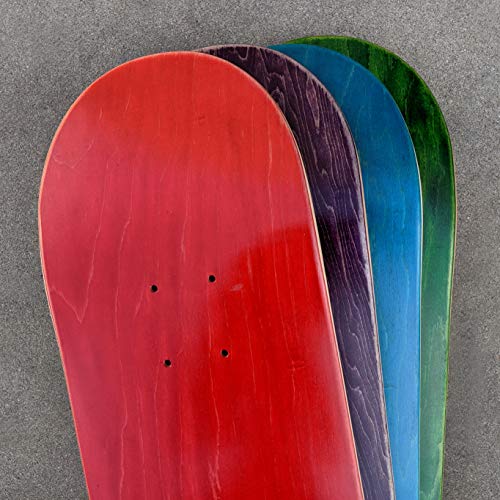 Stoked Ride Shop Blank Skateboard Deck Only | 7.75" (Red | Deck Only) - Thumbnail 6