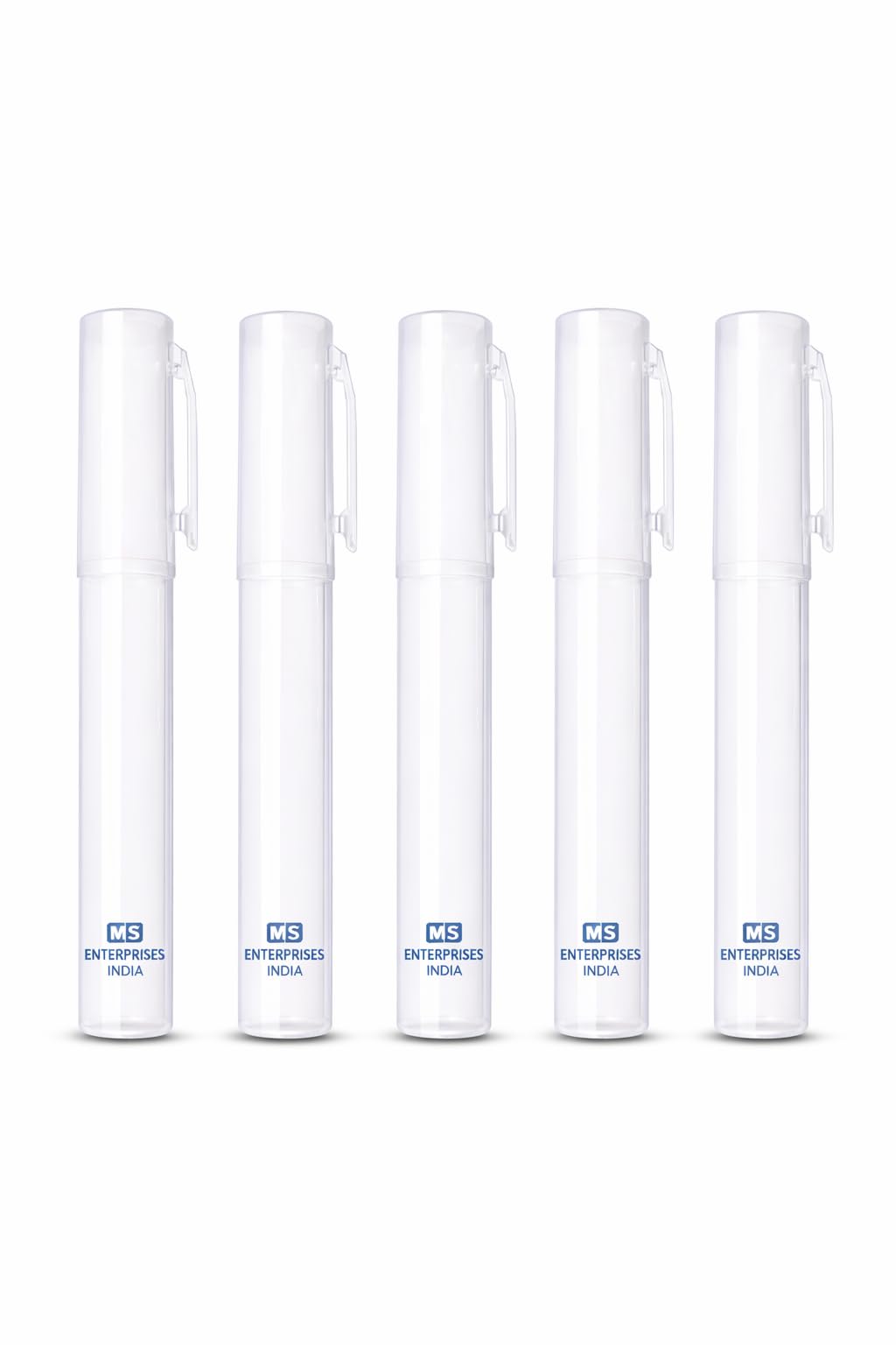 Ventilated Multi-Purpose Hygiene Case – Pack of 5 | Plastic Holder for Miswak & Travel Toothbrush-image-7