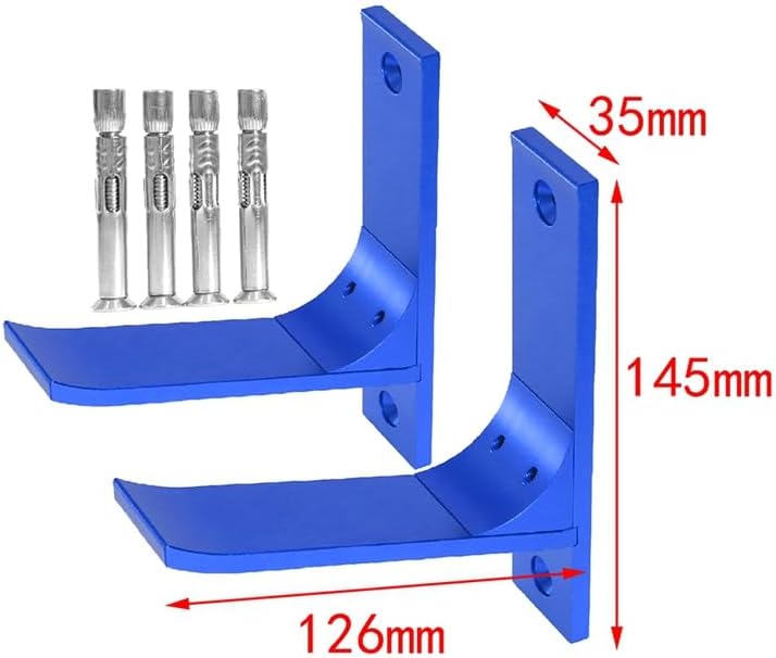 RC Car Display Stand,Airplane Storage Rack,RC Model Car Wall Display Hanger Hanging Rack Wheel Wall Mount for 1/18 1/16 1/10 1/8 1/6 1/5 Buggy Off-Road RC Climbing Crawler Cars (2PCS Black)