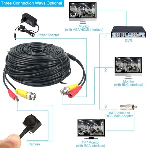 Vanxse® CCTV Hd Mini Spy Pinhole Security Camera 1000tvl Hidden Mini CCTV Surveillance Camera Indoor/Outdoor (VS-TN007) - Thumbnail 7
