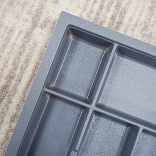 Grey Cutlery Tray for 500mm Blum Metabox Drawer | 429mm L x 431mm W | Storage | Organisation - Image 6