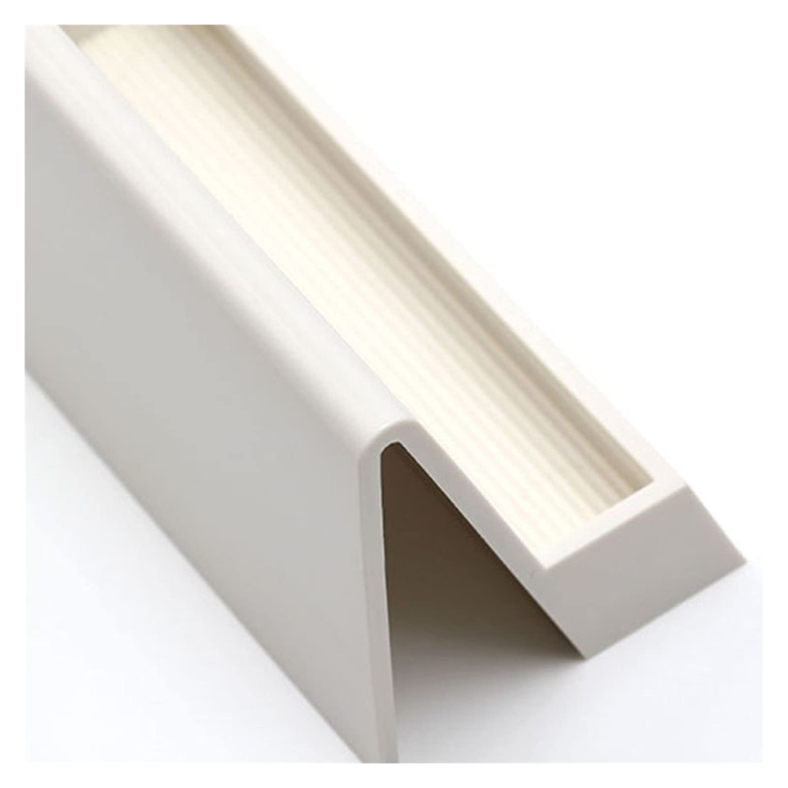 Soporte de plástico para Tarjetas de presentación de Escritorio, Color Beige.