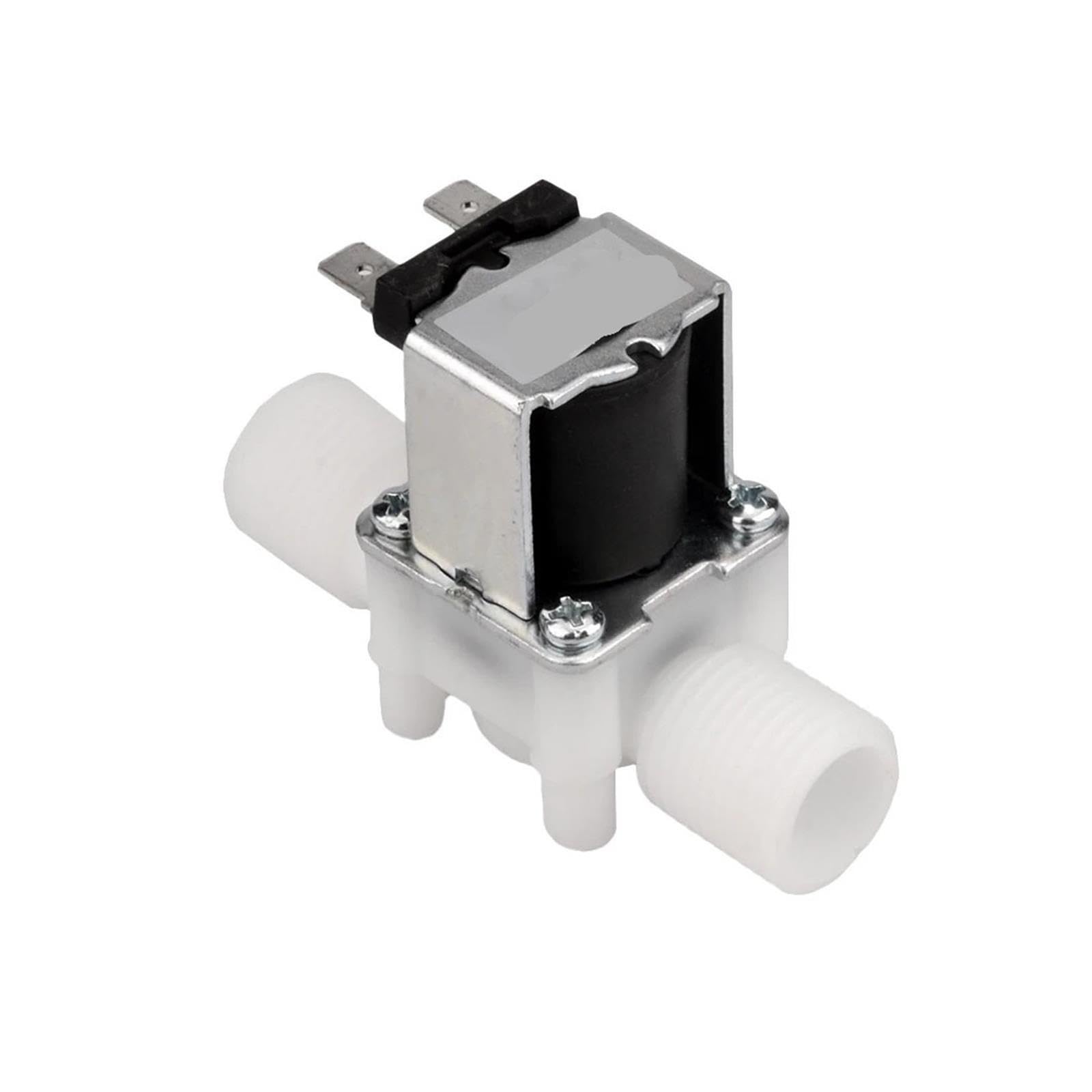 Válvula Solenoide De Plástico De 1/2", Tipo NC, Voltaje Múltiple De 12V 24V