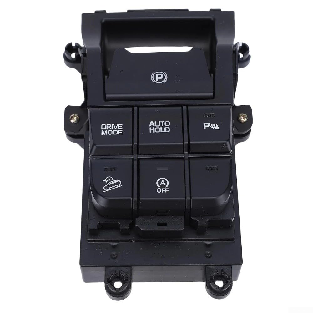 Elektronischer Feststellbremsschalter schwarz für for hyundai für for tucson 2016-2020, Handbremsknopf OE 93300D3010 93300D30104X