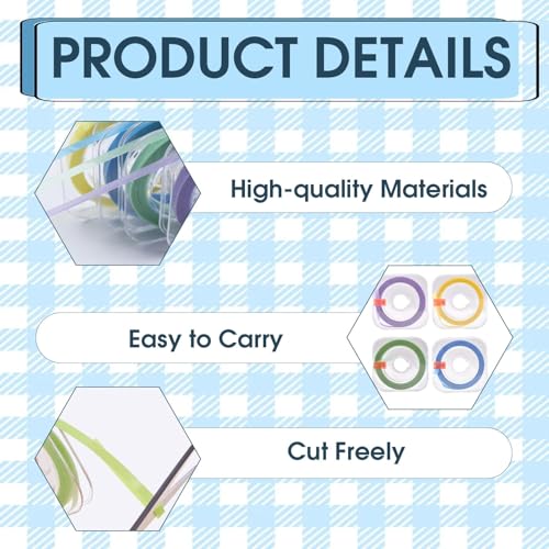 4 Bände Zahn Schleifpapier, 4mm x 6m Zahnpolierstreifen Zahnsandpapier Zahn Polierstreifen Zahnschleifpapier für Zwischenräume Dental Polierstreifen Tragbare Zur Reinigung Sicher Langlebig Einfach