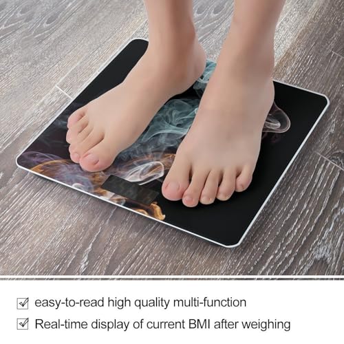 Báscula digital para baño con pantalla grande y vidrio templado miniatura 5