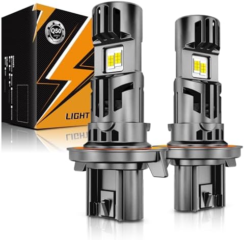 Auxbeam H 13 Powersports Light, 36000LM 900% Brighter 9008 Light ...