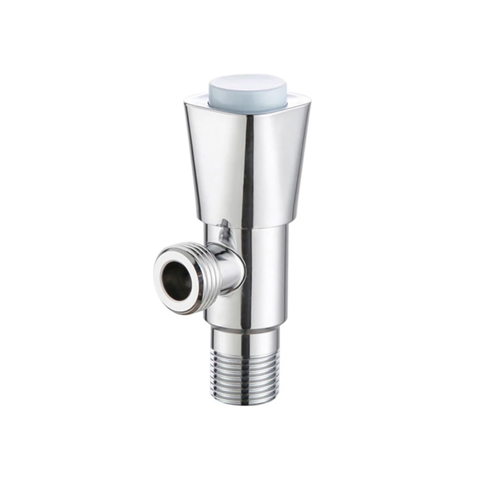 Bnjlsdatwr Blu Valve， 1Pcs Universal Bathroom Accessories Stop Valve 304 Stainless Steel Interface Toilet Filling Angle Valve(Blu)(Blu)