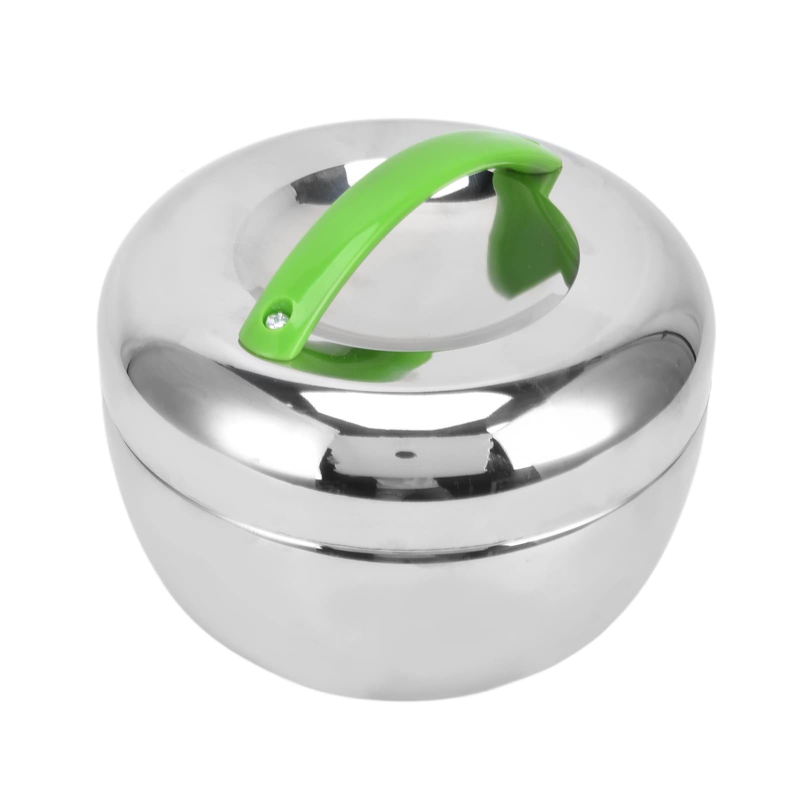 Lonchera para adultos y niños, lonchera aislada de acero inoxidable de doble pared, contenedor térmico de alimentos con compartimento y tapa, 1,3 L