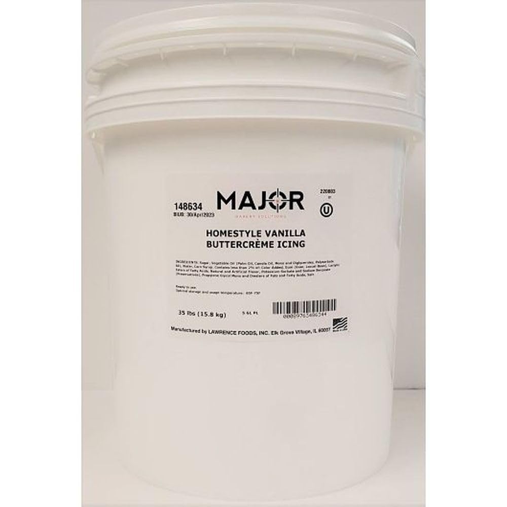 Homestyle Vanilla e Icing by Lawrence Foods – 560 ounces