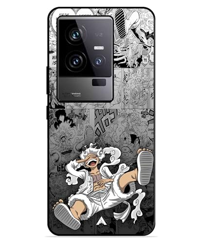 Image of Premium Anime 2 Case for iQOO 11 (Glossy Finish) Soft-Touch Metal TPU Back Cover, Shockproof, Designer, Aesthetic Mobile Phone Case