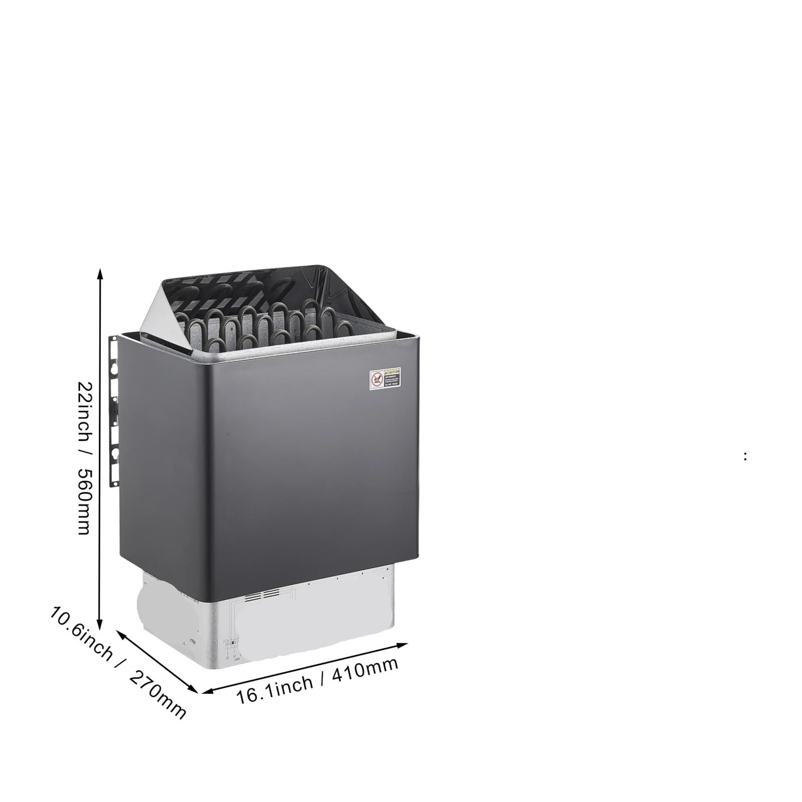 Poêle de sauna électrique, bain de vapeur, poêle de sauna, pieds, maison, hôtel, spa(3K Internal)