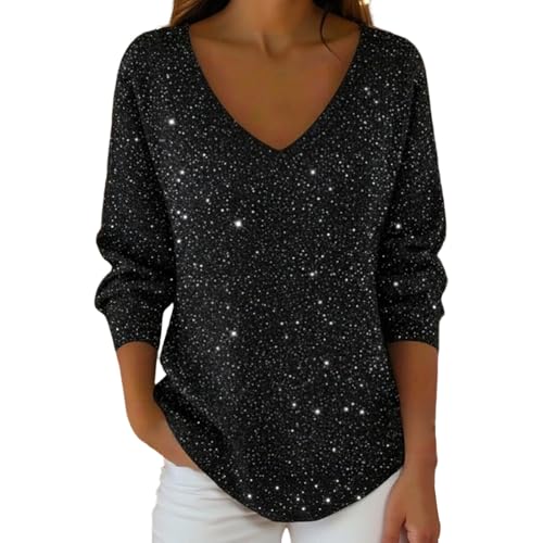 Sweat-shirt à manches longues imprimé numérique col rond et doublure chaude