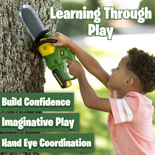 John Deere Chainsaw Toy - Lights & Sounds, Pretend Play - Ages 3+ - image 5