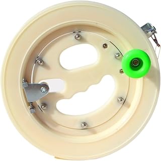 Kite Adults Kite Reel Abs Kite Wheel Flying Kites String Line Kites Ikite Fishing Rod Koi Interesting (Color : 22cm White 400m Line, Size : 1)