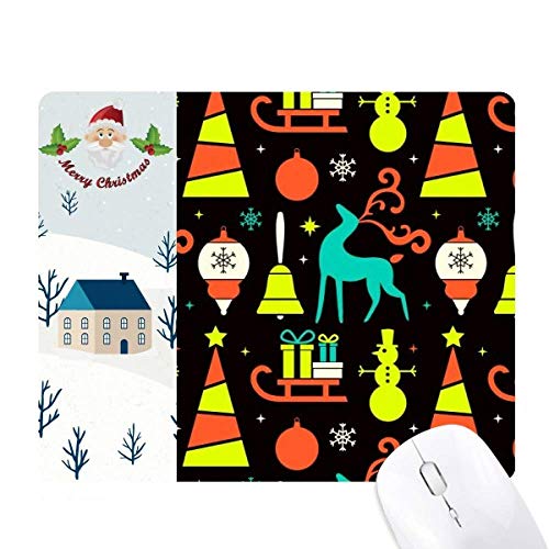 Tapis de souris de Noël Bell accessoire de bureau pour maison