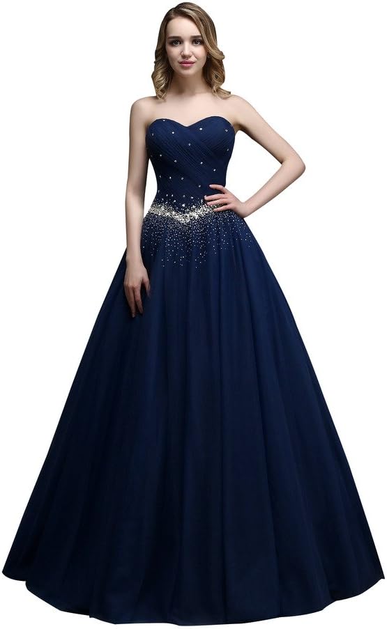 KAIDUN Women's Homecoming dresses Evening gowns Prom Ball Dresses Navy Blue 2