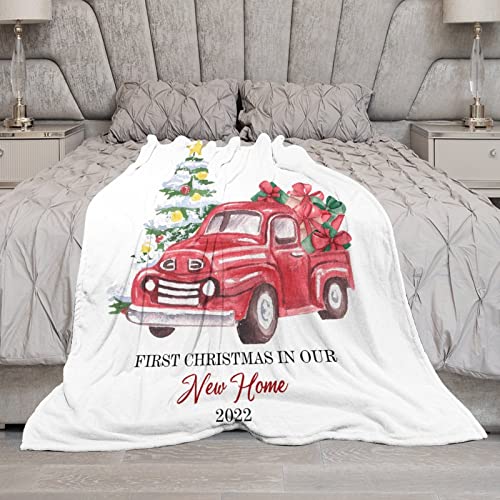 Couverture premier Noël en peluche solide et douce de qualité supérieure - 6