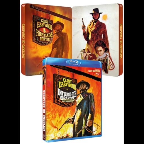 Infierno de Cobardes (Lo straniero senza nome) Steelbook - Import Resen Bluray - AUDIO ITA