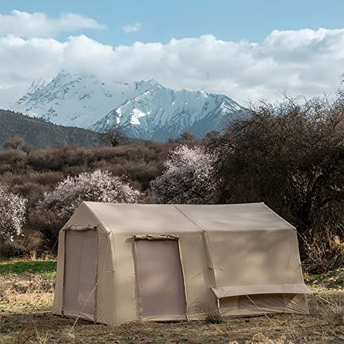 Carpa inflable para camping 12m2 resistente y fácil armado miniatura 4